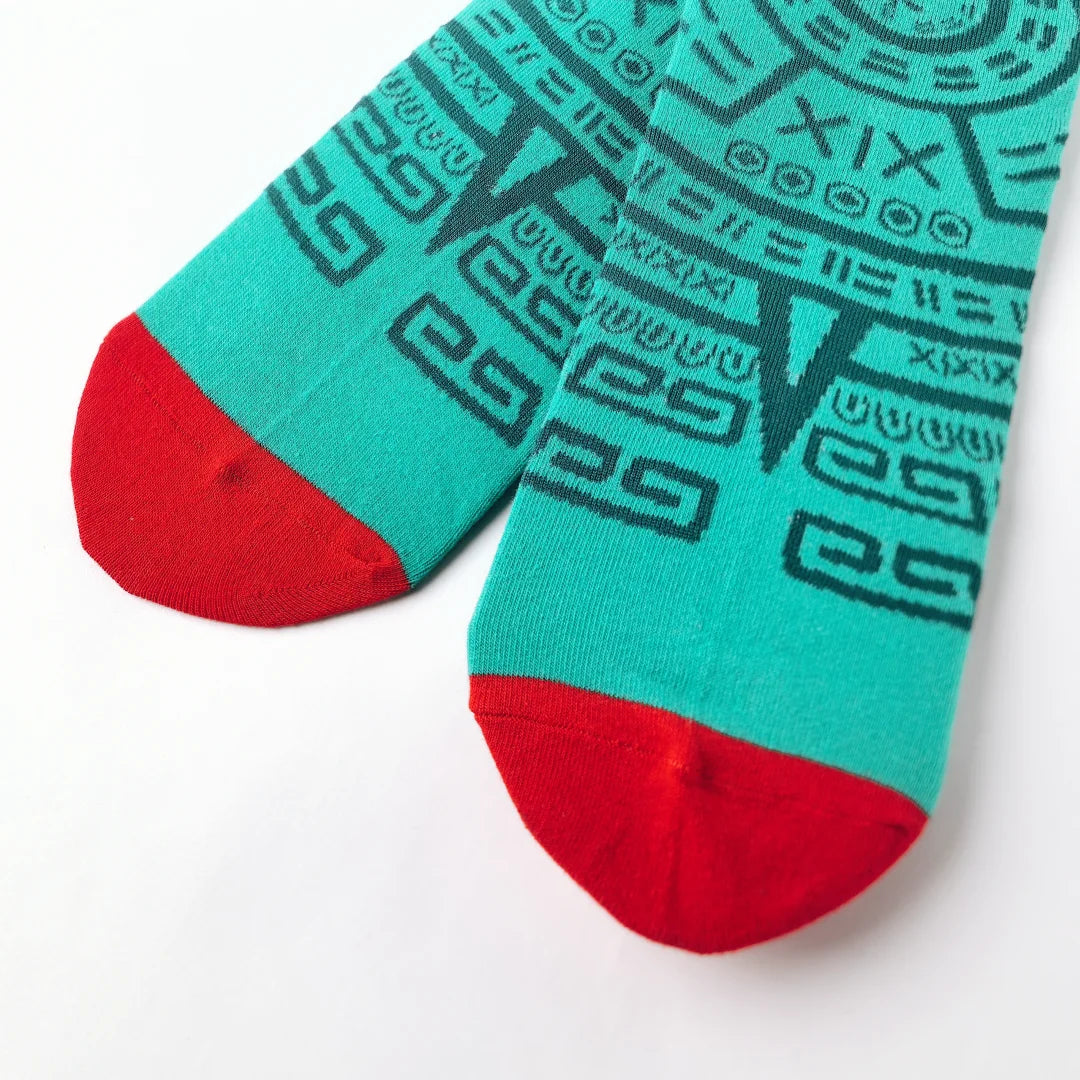Cotton Blend Knee High Soccer Fan Socks - 5
