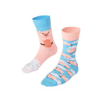 Cotton Blend Cartoon Animal Crew Socks