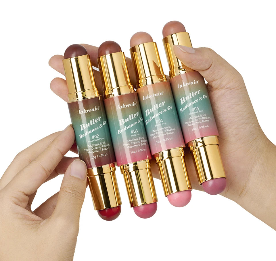 Double Ended Cream Bronzer and Blush Makeup Stick - 20