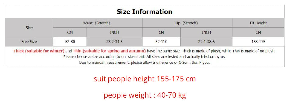 Polyester Elastane Fleece Lined Thermal Pantyhose - 8