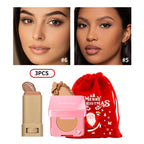 Foundation Stick and Pressed Powder Makeup Set