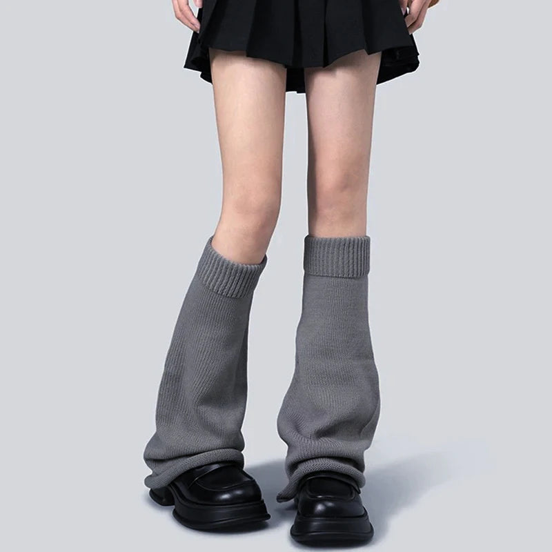 Polyester Spandex Knitted Leg Warmers