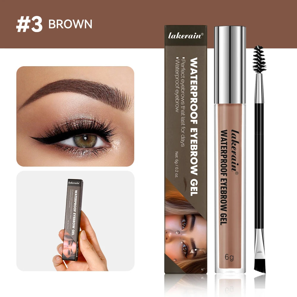 Waterproof Liquid Eyebrow Gel Set