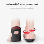 TPR Arch Support Orthopedic Shoe Insoles for Flat Feet