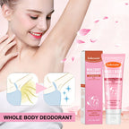 Invisible Body Deodorant Cream 72 Hour Odor Control