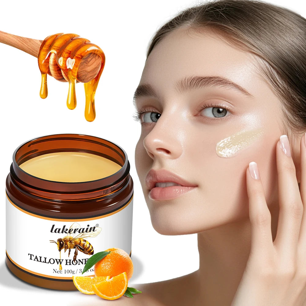 Beef Tallow and Honey Moisturizing Face and Body Cream