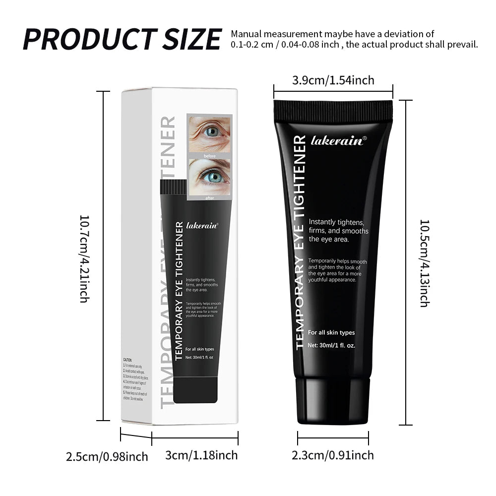 Temporary Eye Tightening Cream Firming Hydrating Skincare