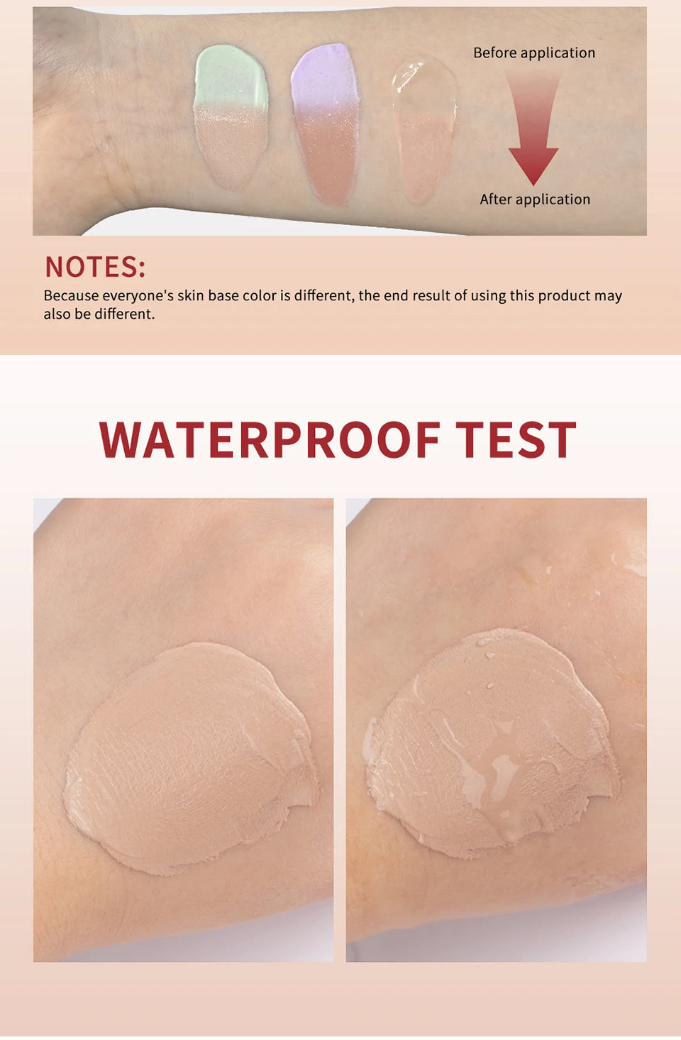 Color Correcting CC Cream Foundation Face Base - 11