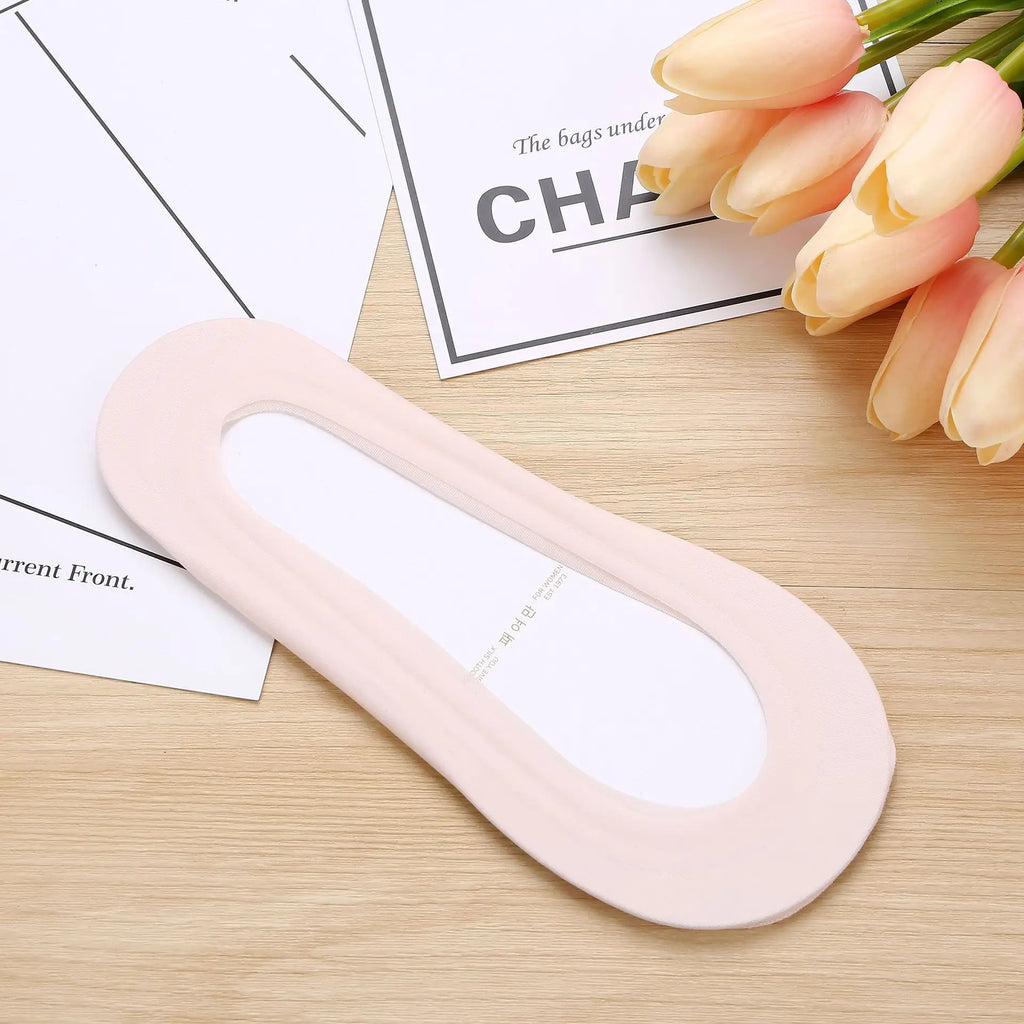 Invisible Polyester Women Boat Socks
