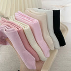 Polyester Blend Middle Tube Casual Socks
