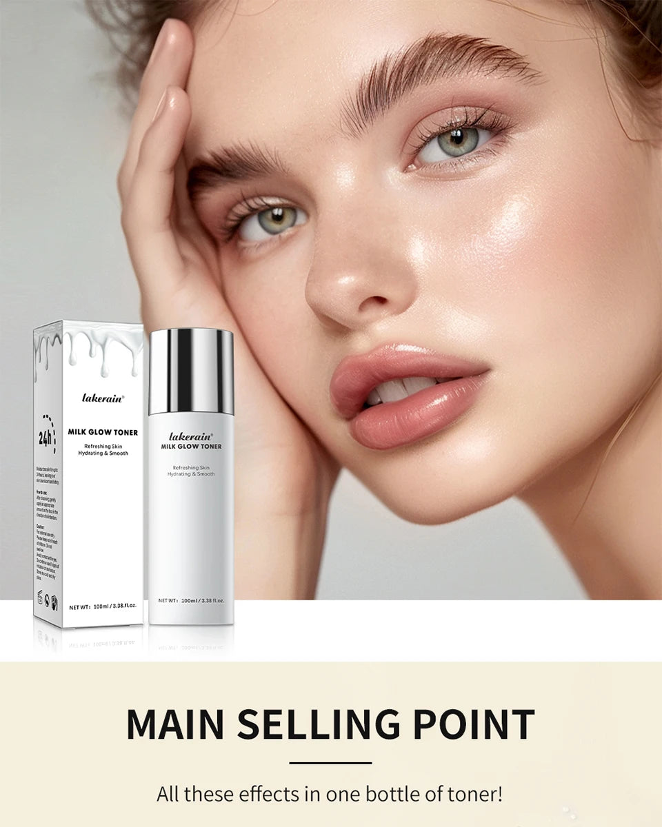 Milk Extract Hydrating Face Toner 100ml - 8