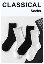 Polyester Elastane Crew Socks For Men