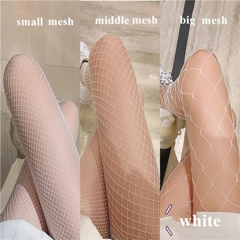 Nylon Mesh Fishnet Tights for Women