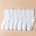 Polyester Elastane Women Casual Middle Tube Socks