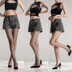 Nylon Elastane Fishnet Pantyhose Mesh Tights