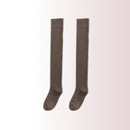Polyester Elastane Knit Knee High Leg Warmers