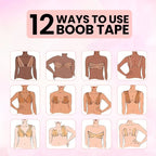 Polyester Adhesive Breast Lift Tape for Body Support