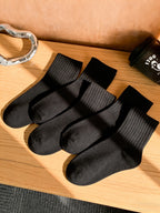 Womens Polyester Elastane Low Tube Casual Ankle Socks 6 Pack
