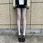 Floral Lace Pattern Mesh Pantyhose Tights