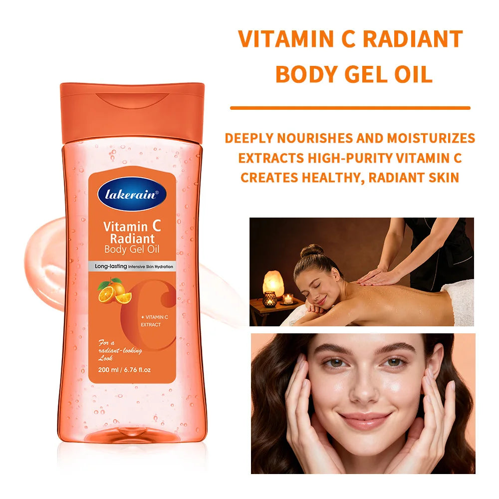 Radiant Body Gel Oil Moisturizing Skin Treatment