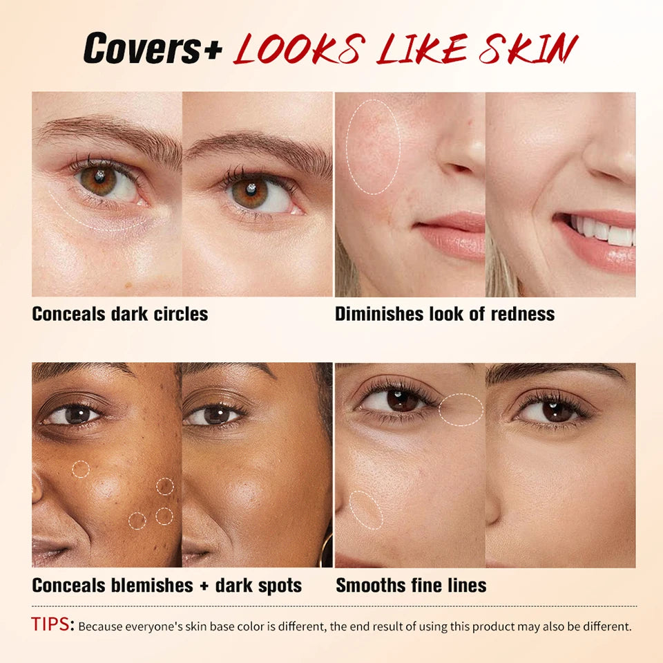 Dual Ended Liquid And Stick Blurring Concealer For Full Face Coverage