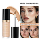 5 Color Liquid Face Concealer Waterproof Oil Control Foundation
