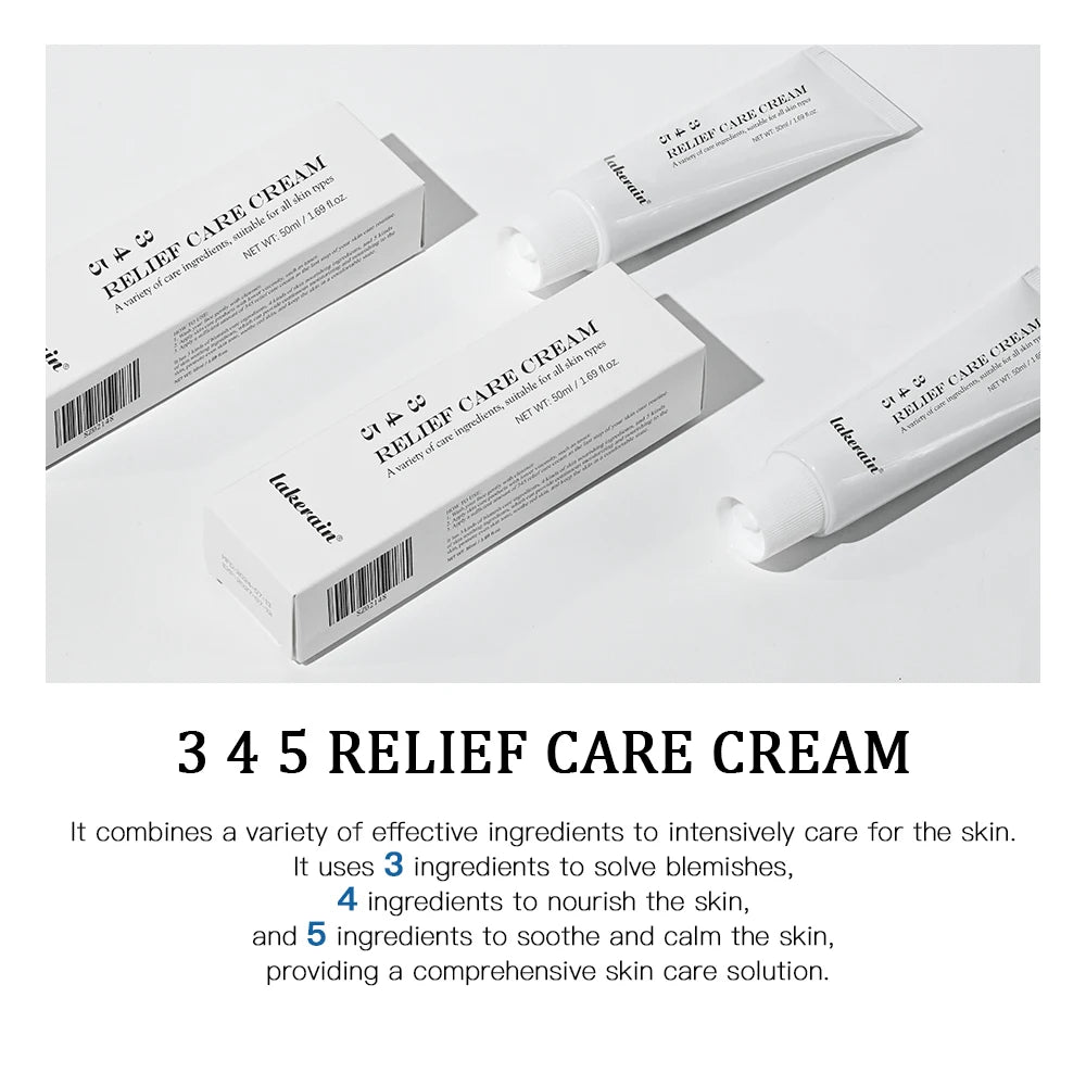 345 Relief Facial Moisturizing Cream for Blemish and Acne Care