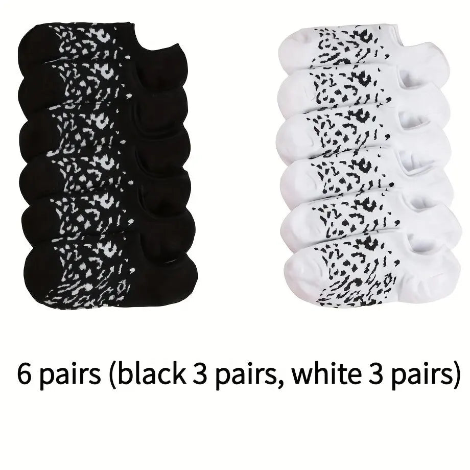 5 Pack Mens Polyester Blend Breathable Ankle Socks