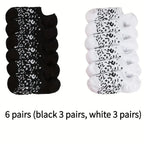 5 Pack Mens Polyester Blend Breathable Ankle Socks