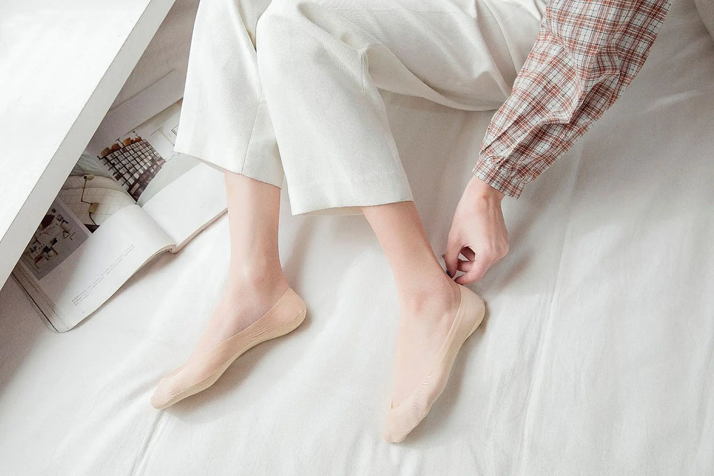 Invisible Polyester Women Boat Socks