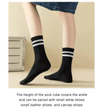 6 Pair Polyester Blend Mid Tube Casual Socks