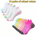 Polyester Elastane Low Cut Sports Socks