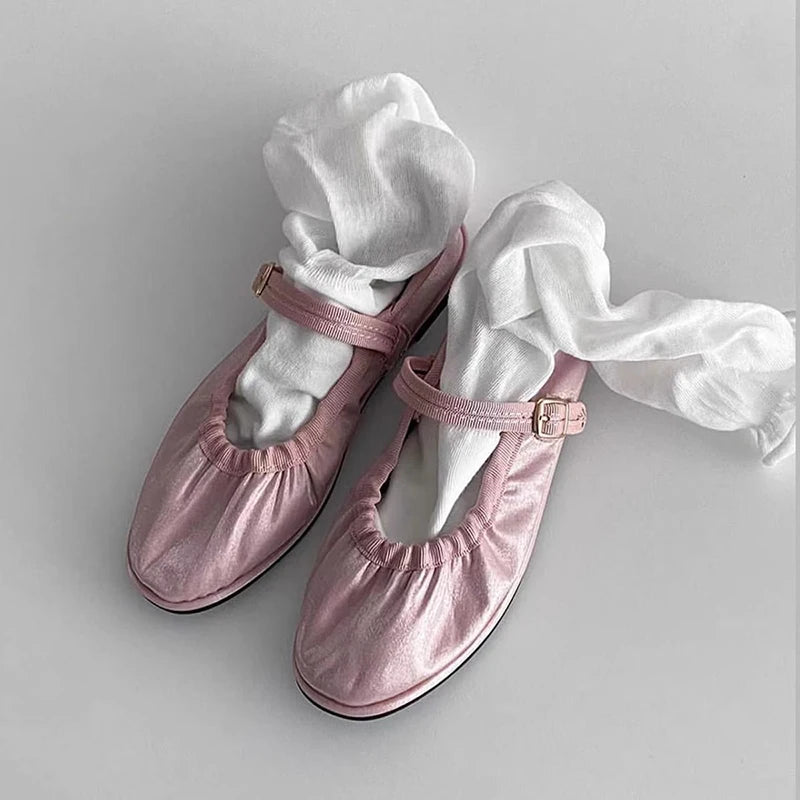 Polyester Blend Mid Tube Casual Socks for Women - 6