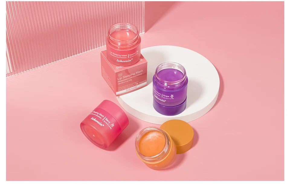 Moisturizing Lip Balm and Sleeping Mask Set - 17