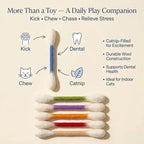 Cloth Catnip Chew Toy Set