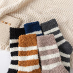 Polyester Elastane Warm Winter Crew Socks