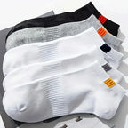 Polyester Blend Low Cut Casual Sports Socks