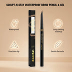 Waterproof Eyebrow Pencil and Sculpting Gel