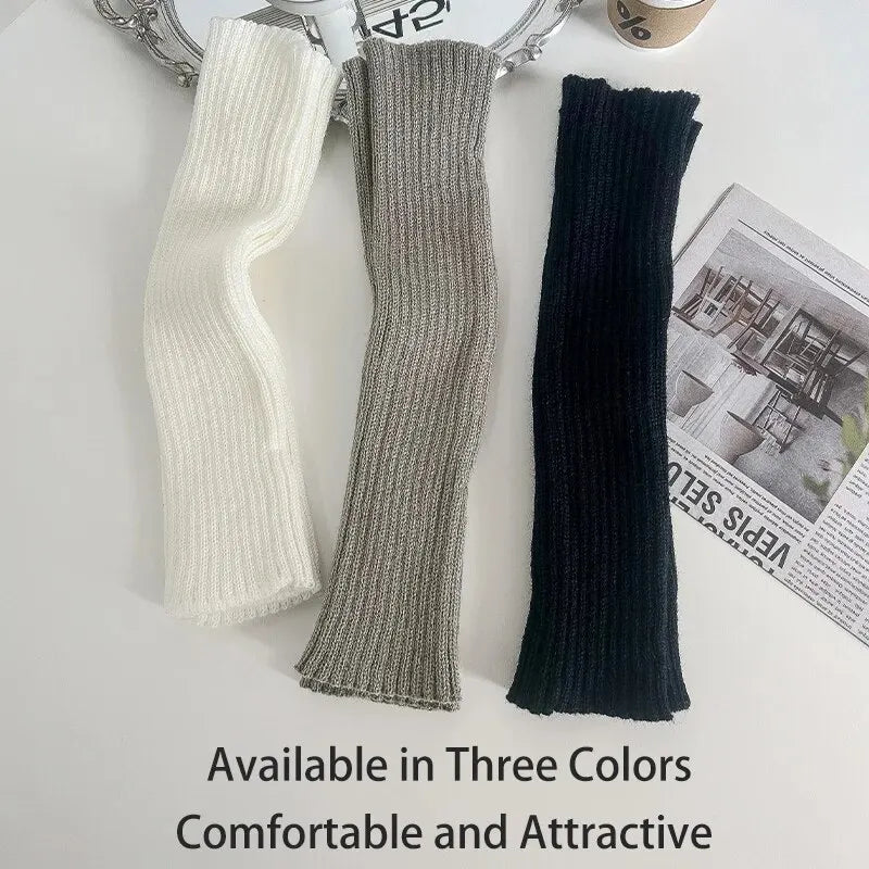Polyester Elastane Acrylic Leg Warmers for Women - 5