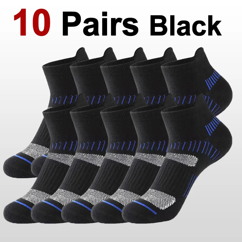 Polyester Blend Ankle Socks Sports Performance Footwear