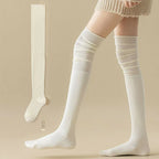 Polyester Elastane Knee High Socks for Women