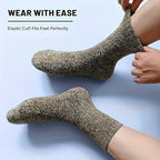 Polyester Elastane Blend Crew Socks 5 Pack