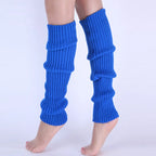 Polyester Elastane Knit Knee High Leg Warmers