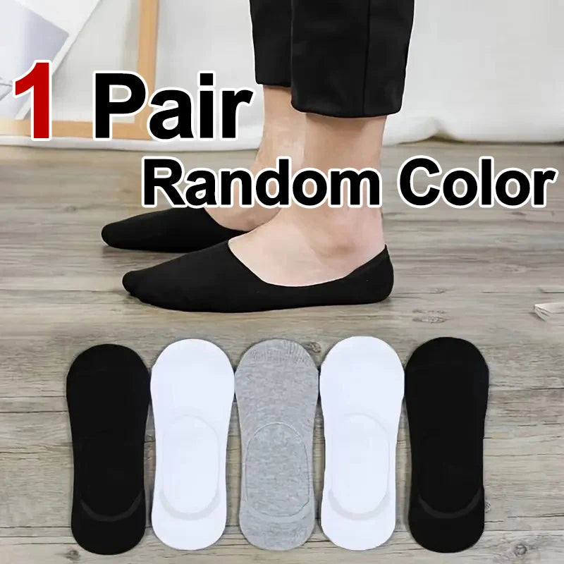 Polyester Elastane Low Cut Invisible Socks - 10