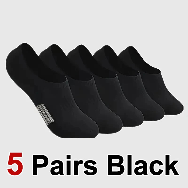Polyester Spandex Low Cut Invisible Women Casual Socks
