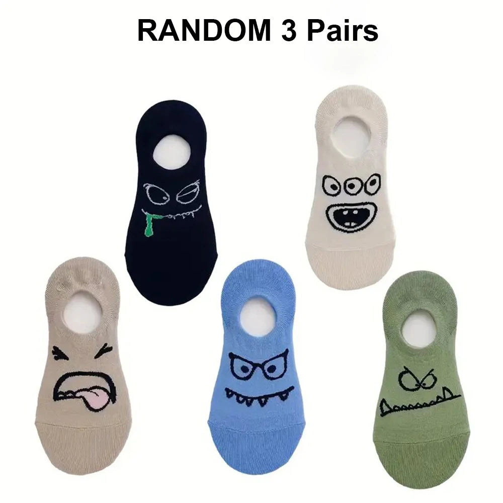 5 Pack Mens Polyester Blend Breathable Ankle Socks