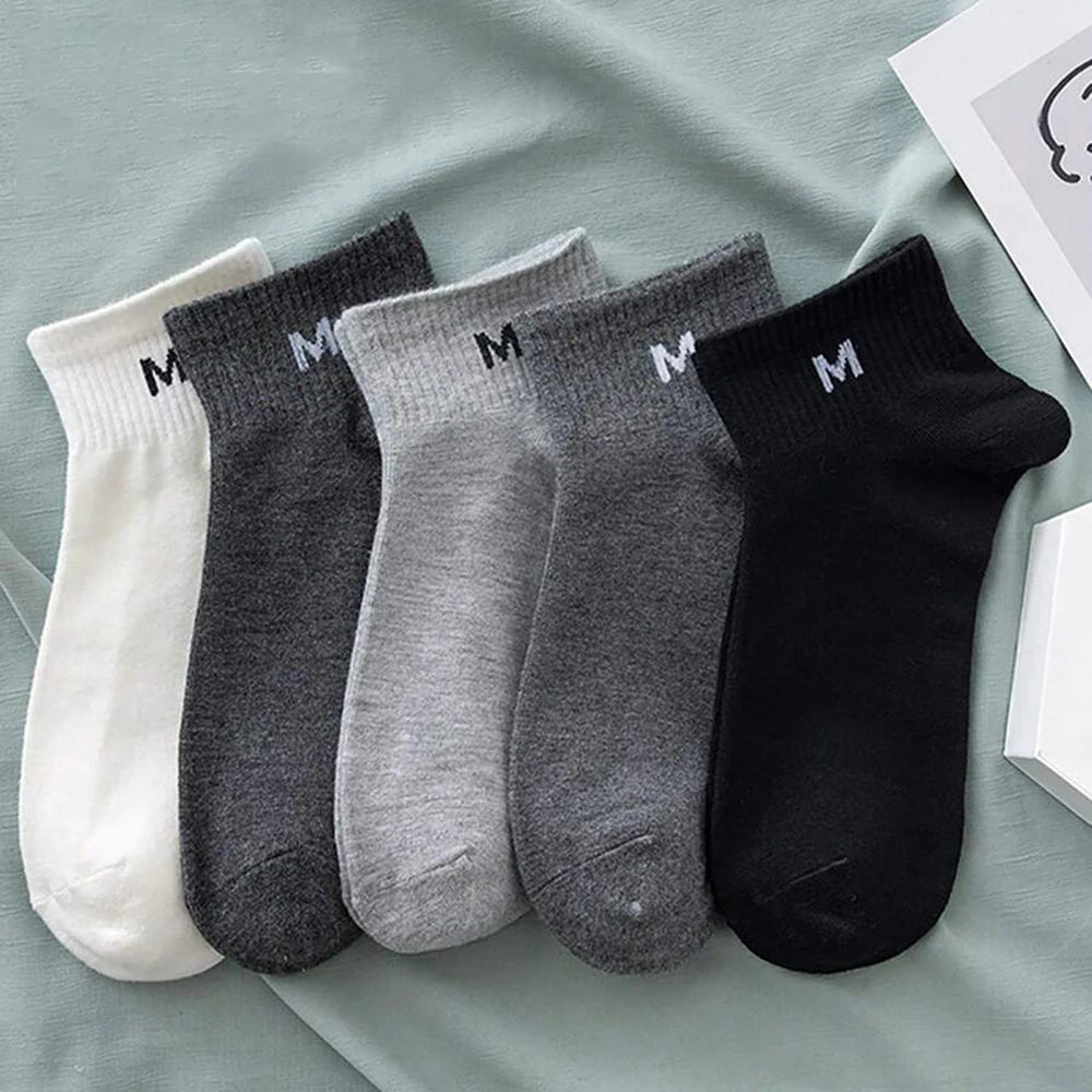 Polyester Blend Low Cut Casual Sports Socks