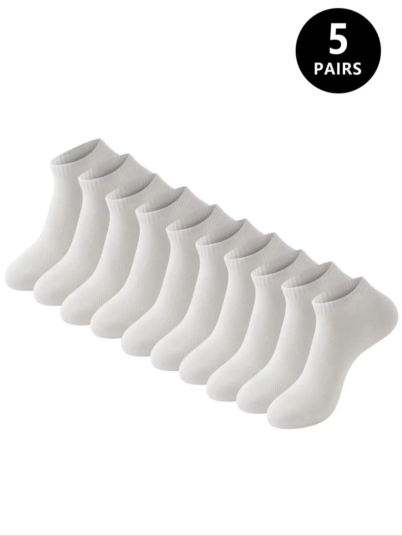 Polyester Elastane Women Crew Socks - 6