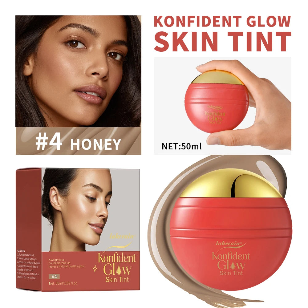 Liquid Skin Tint Foundation Radiant Coverage Makeup - 25