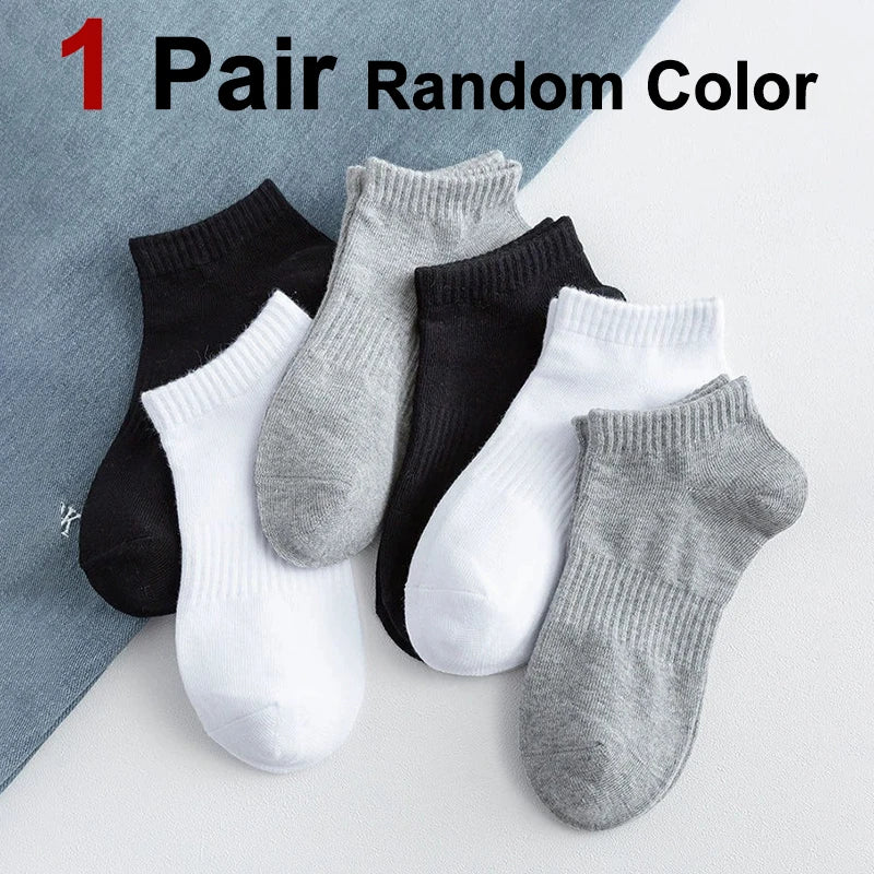 Unisex Cotton Low Cut Casual Socks